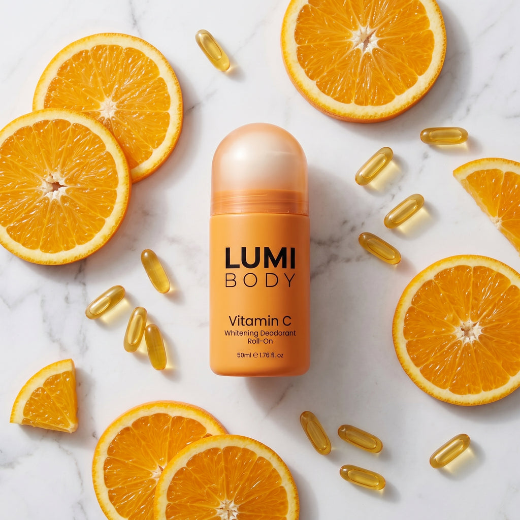 Vitamin C Brightening Underarm Roll-On | Whitening & Antiperspirant Deodorant