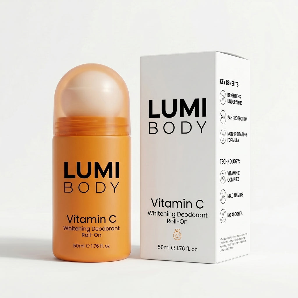 Vitamin C Brightening Underarm Roll-On | Whitening & Antiperspirant Deodorant
